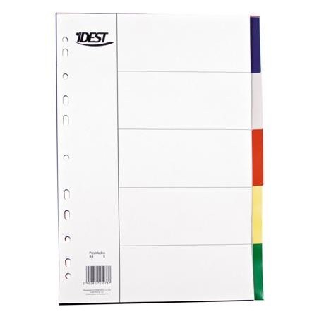 PRZEKŁADKA PP A4/5SZT KOL IDEST ***13073*