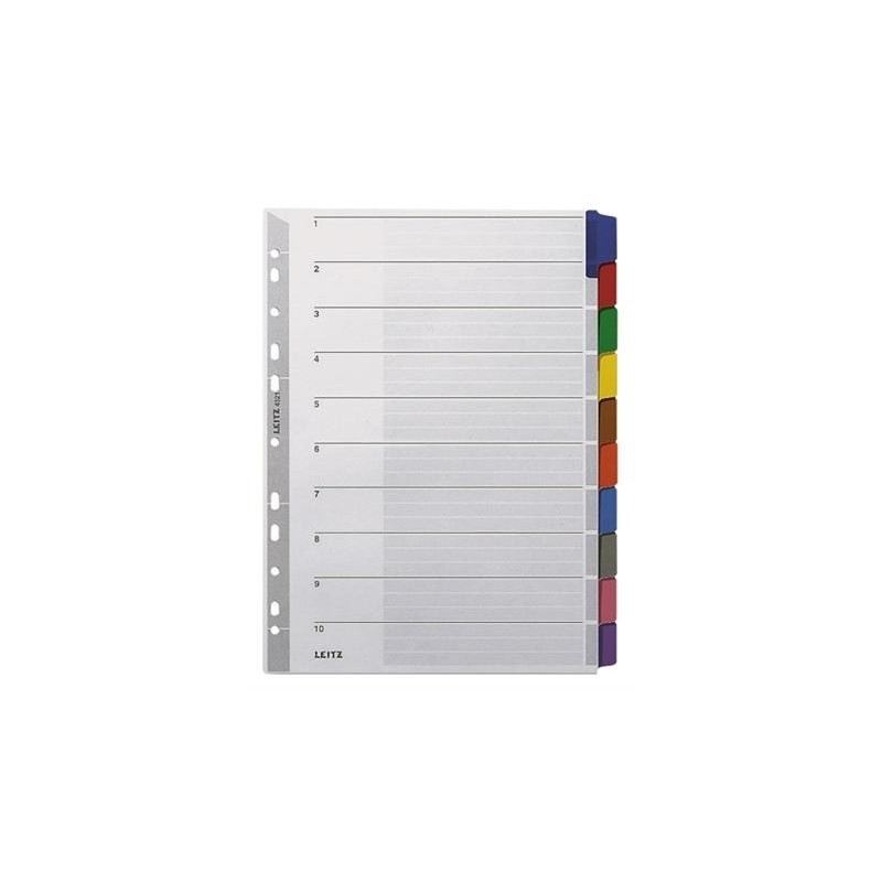 PRZEKŁADKA KARTONOWA A4/10+1SZT LEITZ ***43210000*