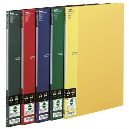 ALBUM OFERTOWY SIDE A4/A3 40 KOSZULEK ŻÓŁTY RECYCOLOGY EKOLOGICZNY PENTEL ***DCF644-G*