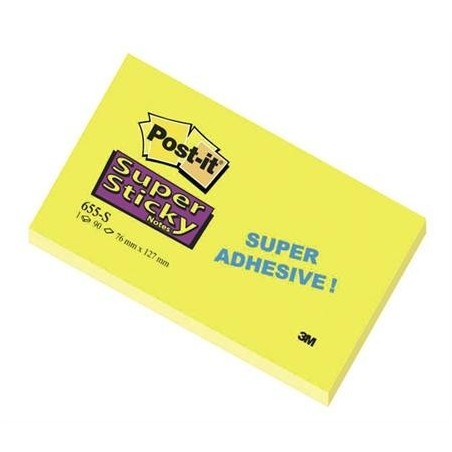 BLOCZEK SP 76X127/90K ŻÓŁTY SUPER STICKY POST-IT 655-S ***FT-5100-9366-7*
