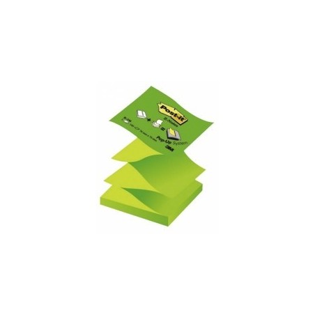 BLOCZEK SP 76X76/100K HARMONIJKOWY PASTEL/NEON ZIELONY POST- IT R330NAG ***FT-5101-1874-6*