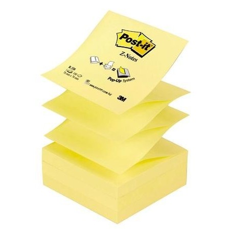 BLOCZEK SP 76X76/100K HARMONIJKOWY ŻÓŁTY POST-IT R-330 ***FT-5100-0009-2*