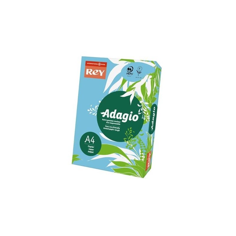 PAPIER KSERO A4/80G REY ADAGIO JASKRAWO NIEBIESKI ****