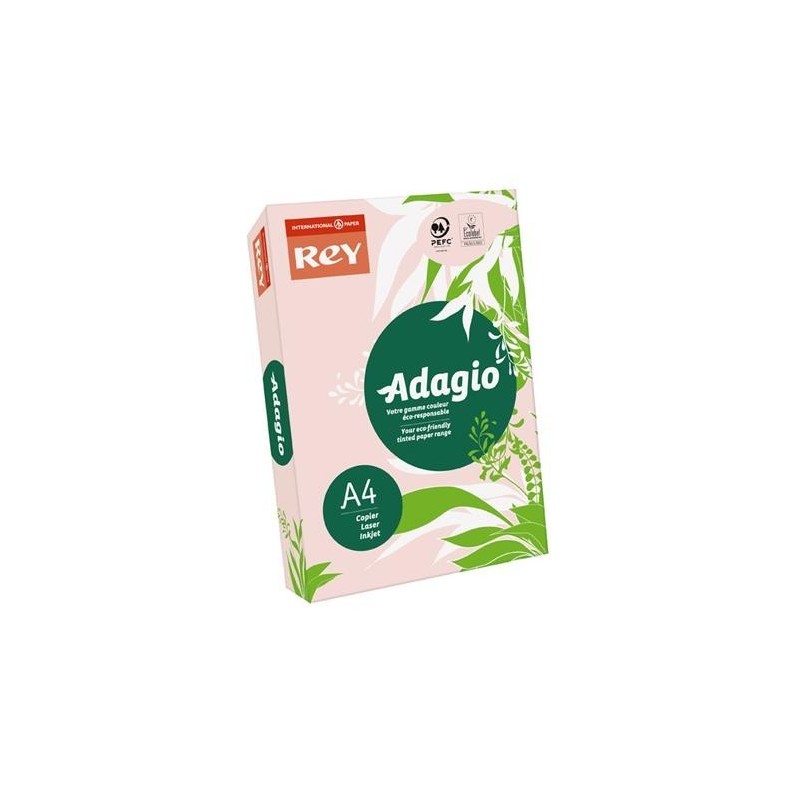 PAPIER KSERO A4/80G REY ADAGIO RÓŻOWY ****