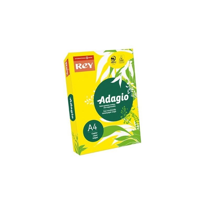 PAPIER KSERO A4/80G REY ADAGIO ŻÓŁTY ****