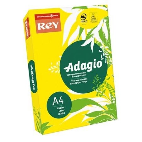 PAPIER KSERO A4/80G REY ADAGIO ŻÓŁTY ****