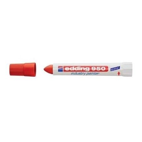 MARKER PRZEMYSŁOWY 950 W PAŚCIE CZERWONY EDDING ***950/CZERW ED*